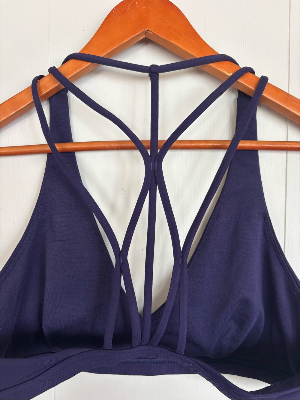 Lululemon Raise The Barre Bra, Moody Blues, Size 10 - Picture 7 of 11